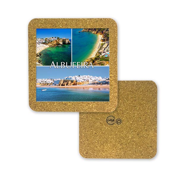 Tile 10cm in cork base