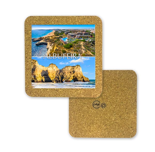 Tile 10cm in cork base