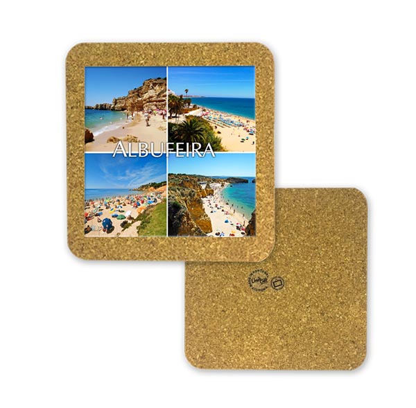 Tile 10cm in cork base
