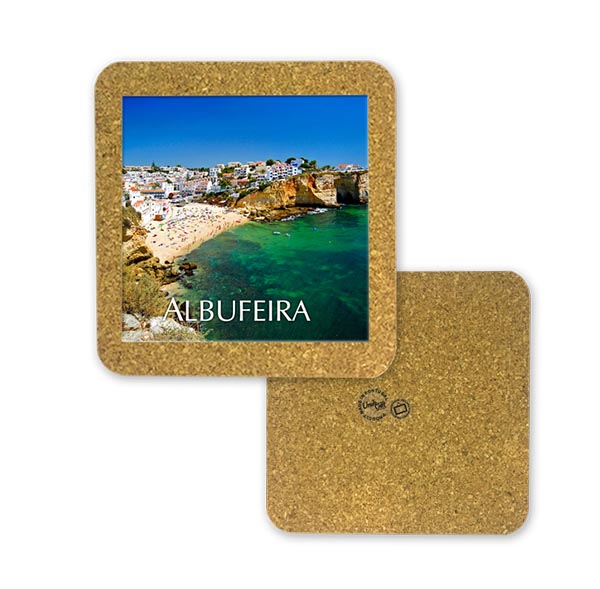 Tile 10cm in cork base