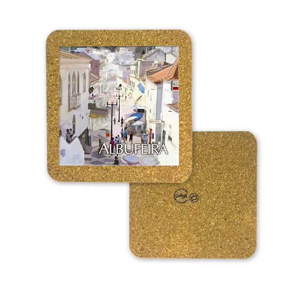 Tile 15cm in cork base
