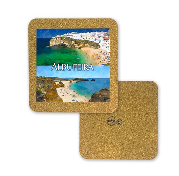 Tile 15cm in cork base