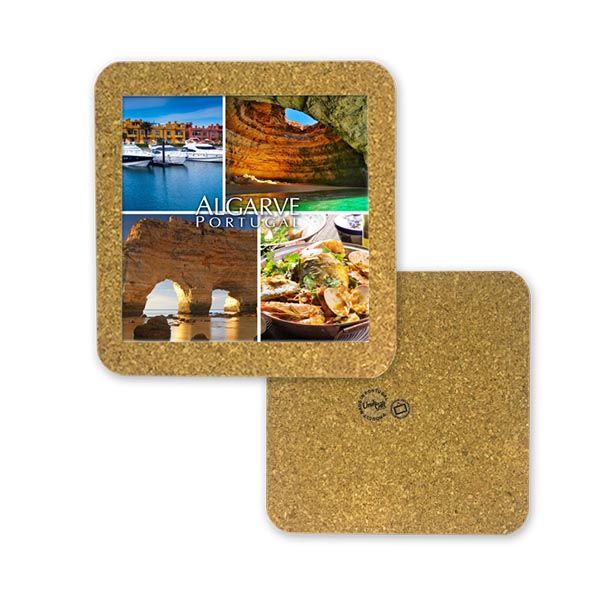 Tile 10cm in cork base