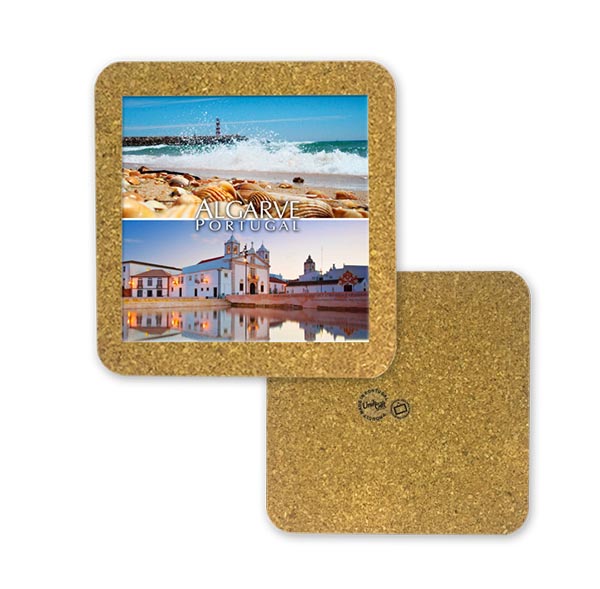 Tile 10cm in cork base