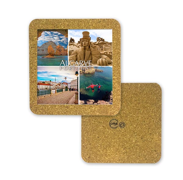 Tile 10cm in cork base