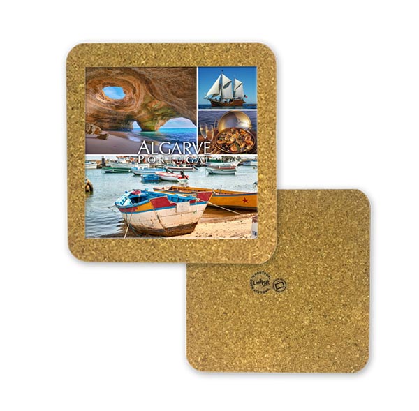 Tile 10cm in cork base