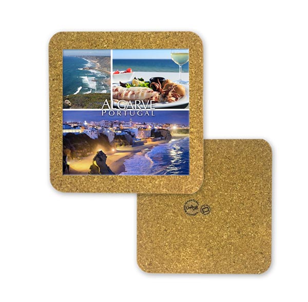 Tile 10cm in cork base