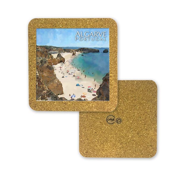 Tile 10cm in cork base