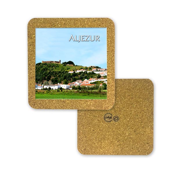 Tile 15cm in cork base