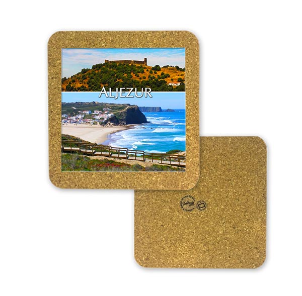 Tile 15cm in cork base