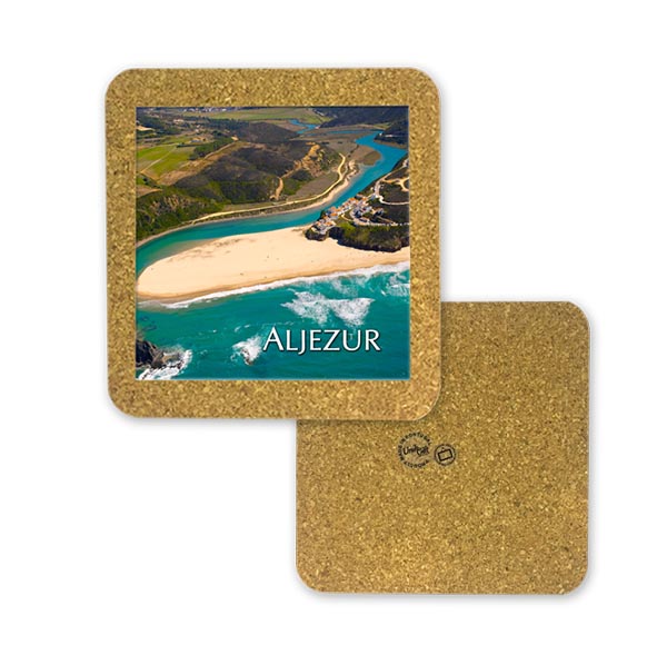 Tile 10cm in cork base