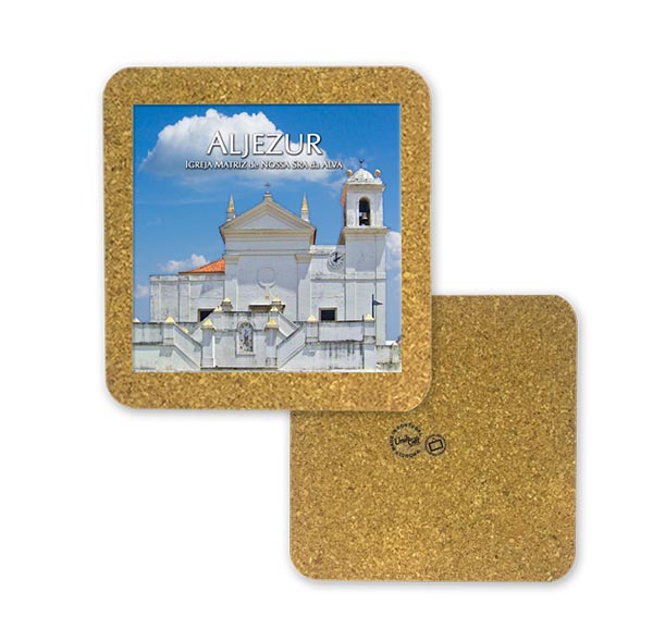 Tile 15cm in cork base
