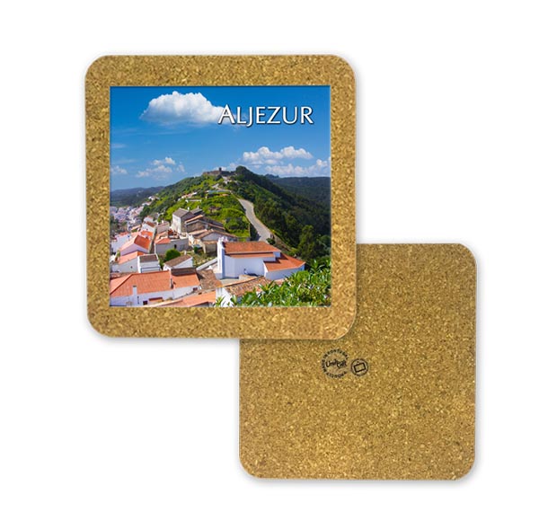 Tile 15cm in cork base