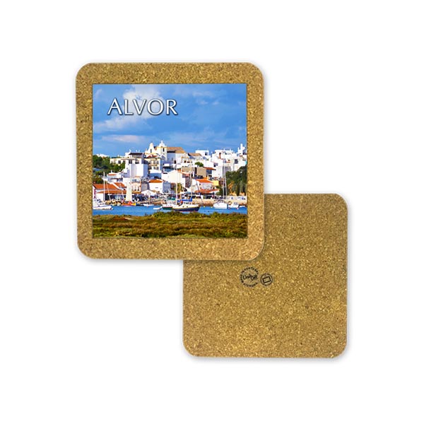 Tile 15cm in cork base