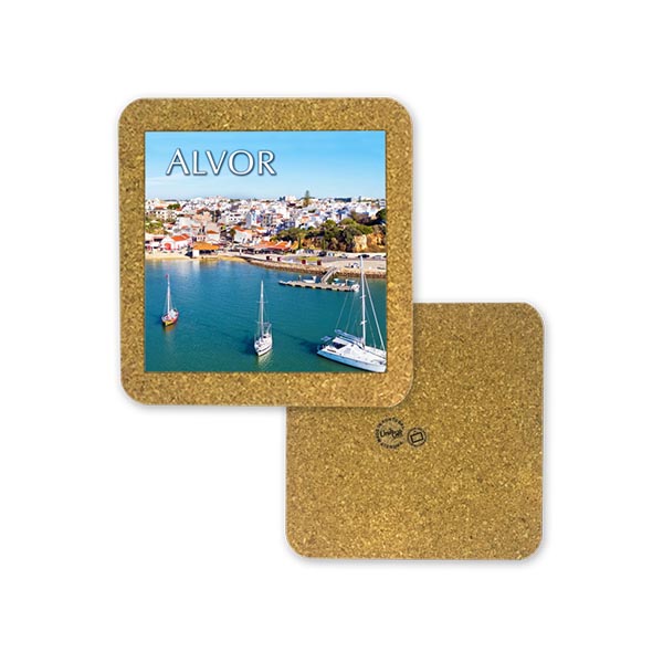 Tile 15cm in cork base