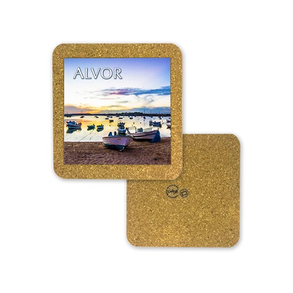 Tile 15cm in cork base