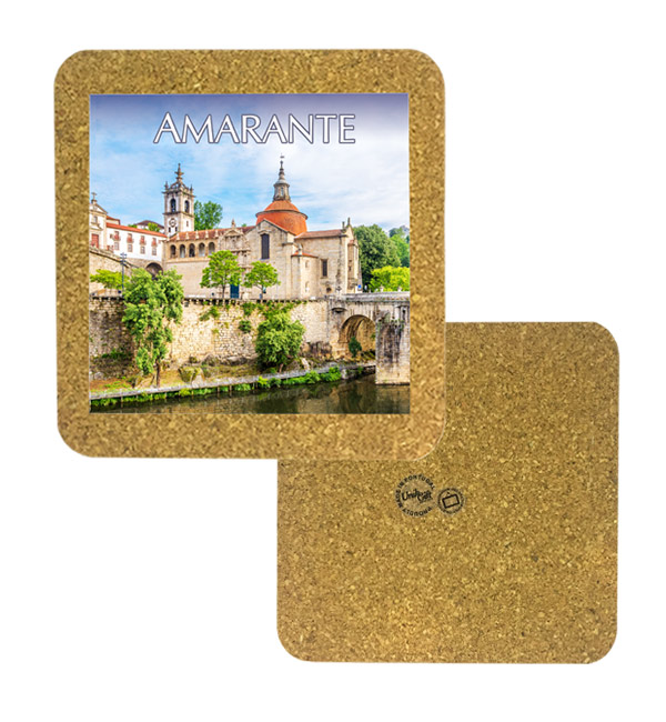 Tile 15cm in cork base