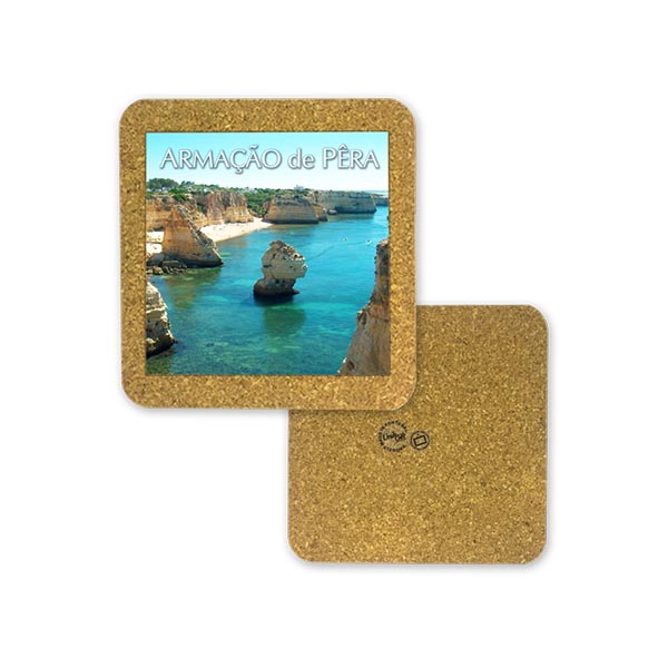 Tile 10cm in cork base