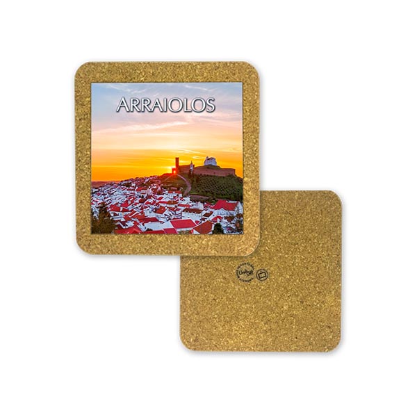 Tile 15cm in cork base