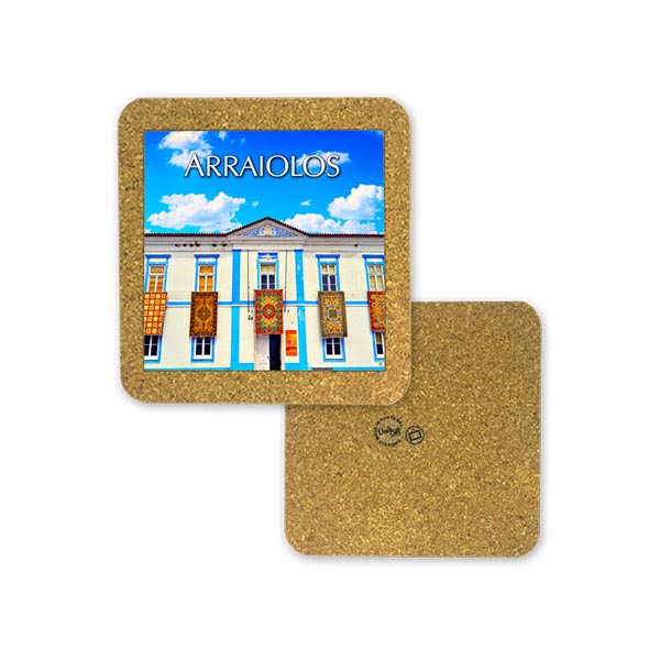 Tile 15cm in cork base
