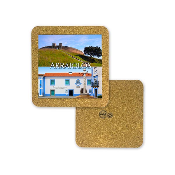 Tile 15cm in cork base