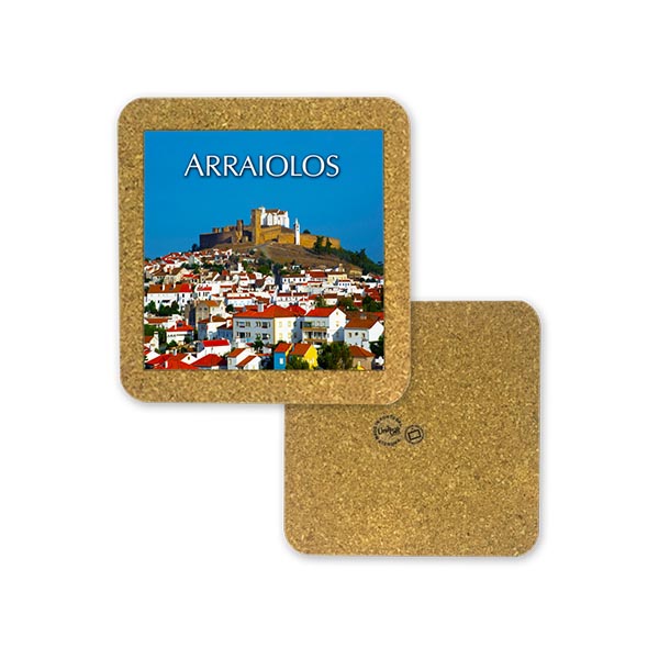 Tile 15cm in cork base