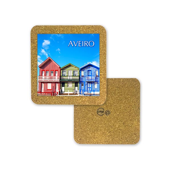 Tile 10cm in cork base