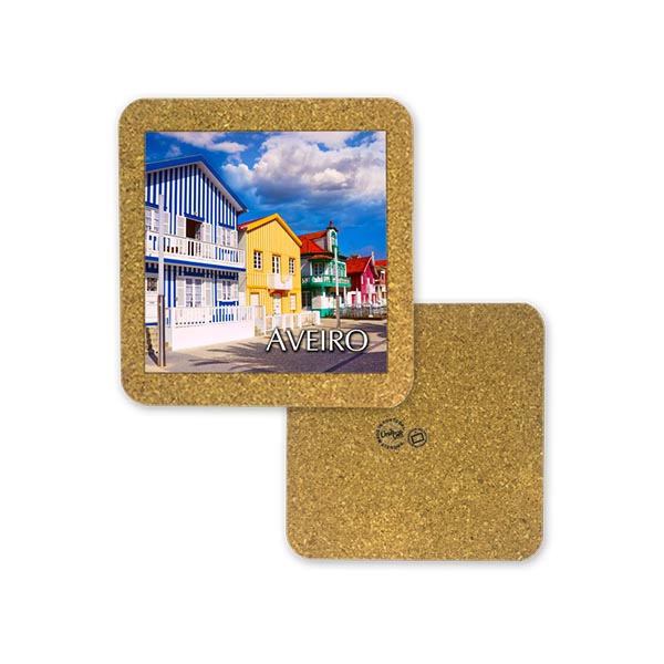 Tile 10cm in cork base