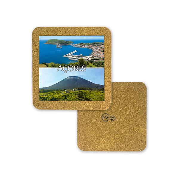 Tile 10cm in cork base