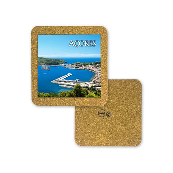 Tile 10cm in cork base