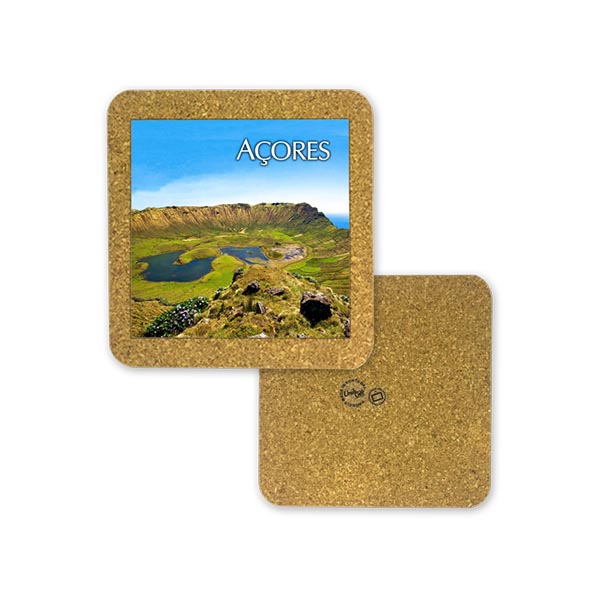 Tile 10cm in cork base