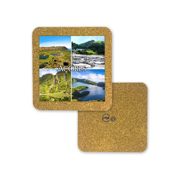 Tile 15cm in cork base