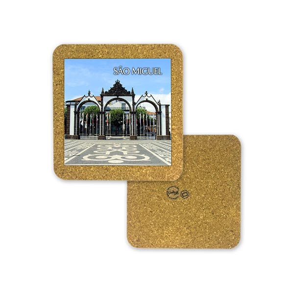 Tile 10cm in cork base - São Miguel