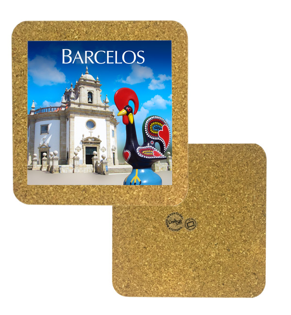 Tile 15cm in cork base