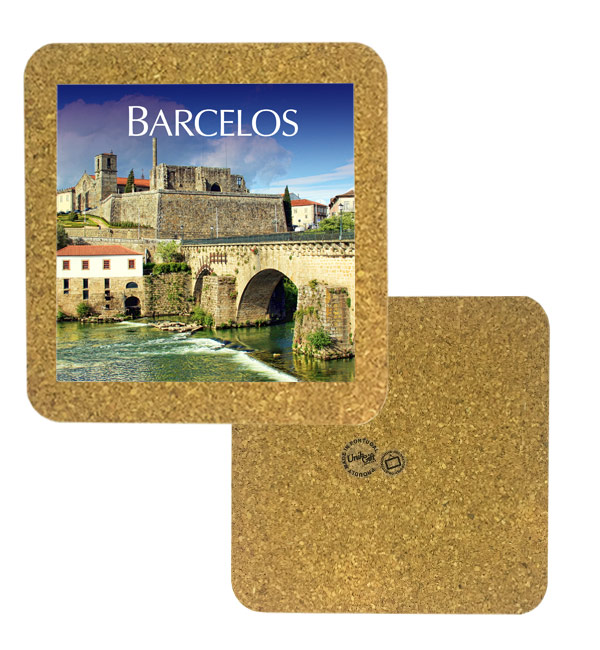 Tile 15cm in cork base