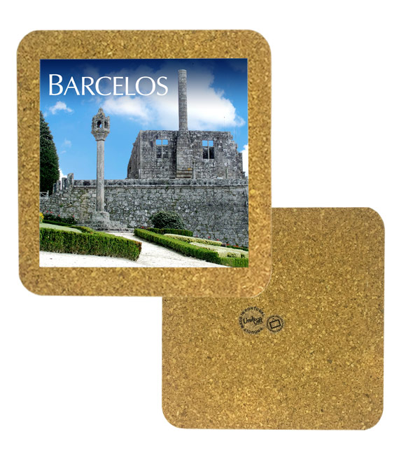 Tile 15cm in cork base