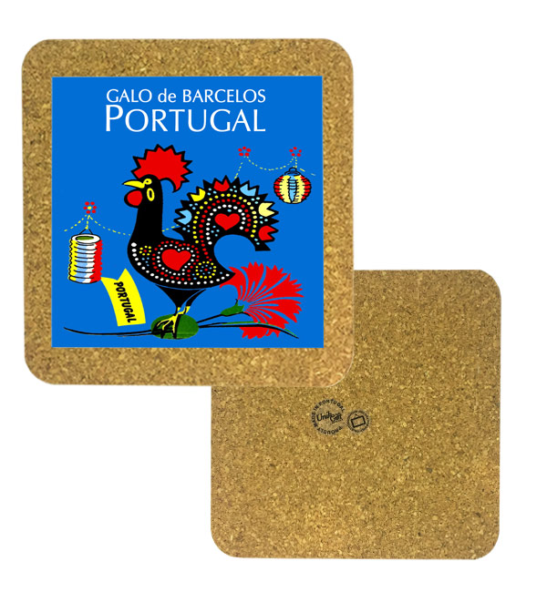 Tile 15cm in cork base