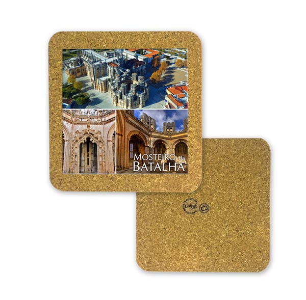 Tile 10cm in cork base