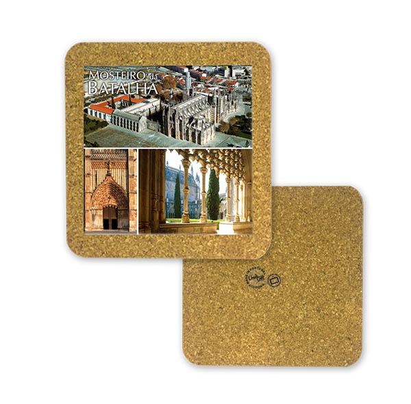 Tile 10cm in cork base