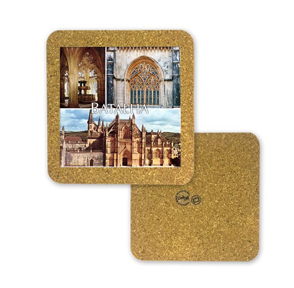 Tile 10cm in cork base