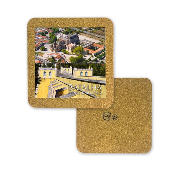 Tile 10cm in cork base