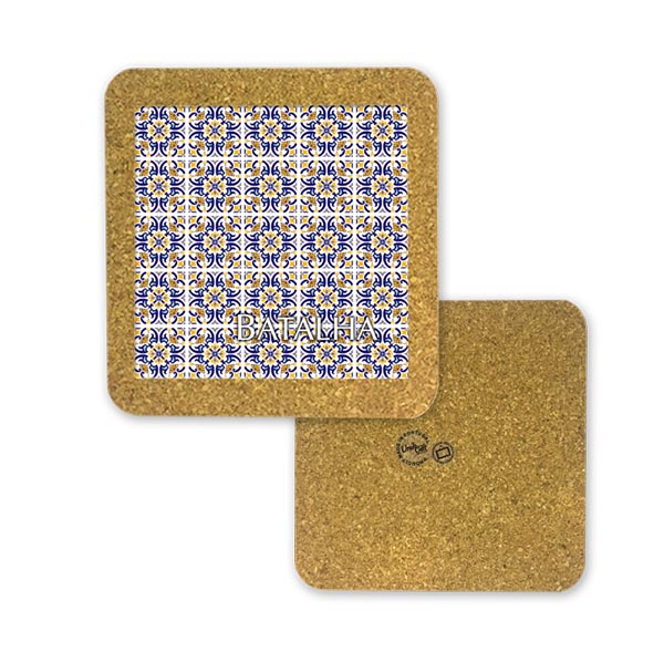 Tile 15cm in cork base