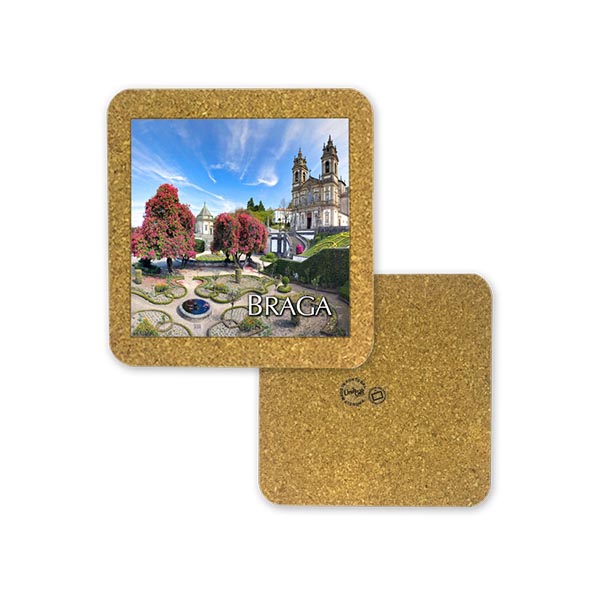 Tile 10cm in cork base