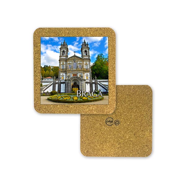 Tile 10cm in cork base