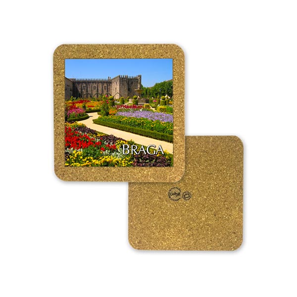 Tile 10cm in cork base