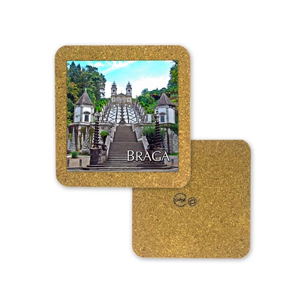 Tile 10cm in cork base