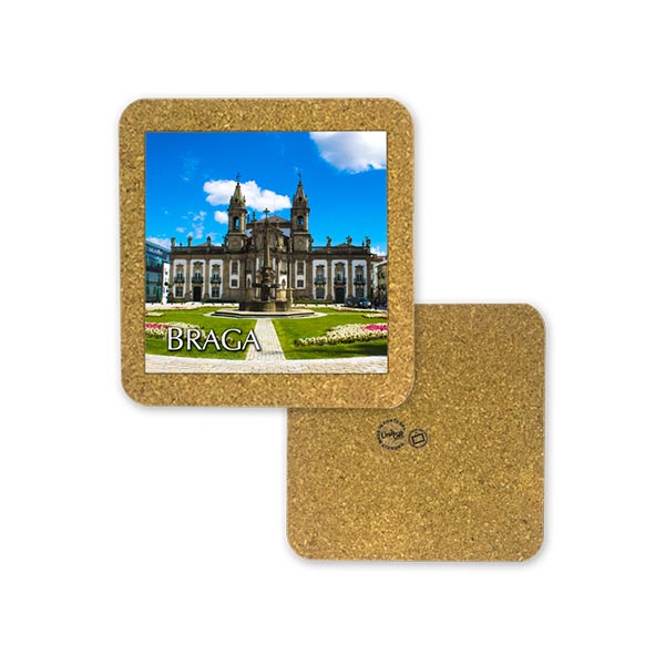 Tile 10cm in cork base