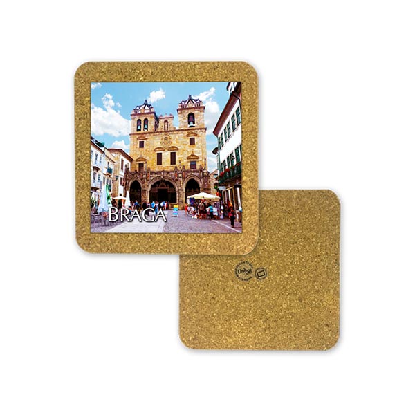 Tile 10cm in cork base