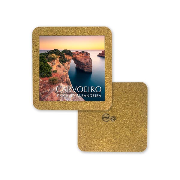 Tile 10cm in cork base