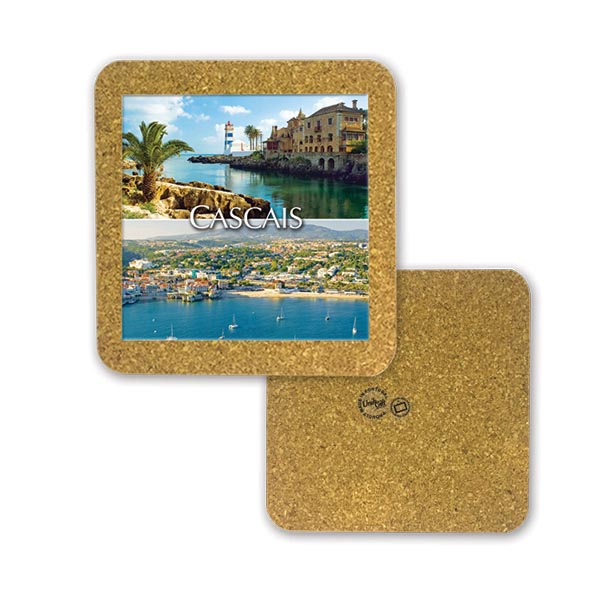Tile 15cm in cork base